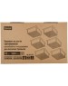 светильник UNIEL ULP-1010 42W/4000К IP40 GRILYATO OPAL BLACK KIT06