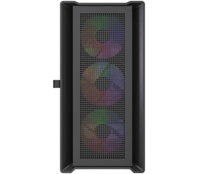 Powercase Alisio Micro X4B V2 LE, Tempered Glass, 4х 120mm ARGB PWM fans, чёрный, mATX [без встроенного хаба] (CAMCXB-A4-LE)