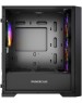 Powercase Alisio Micro X4B V2 LE, Tempered Glass, 4х 120mm ARGB PWM fans, чёрный, mATX [без встроенного хаба] (CAMCXB-A4-LE)