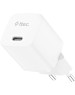 TTEC Сетевое зарядное устройство SmartCharger GAN 30W USB-C PD Travel Fast Charger с кабелем USB-C-Lightning. Длина кабеля: 150см. Цвет: белый