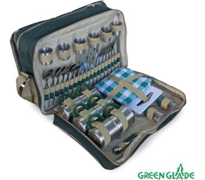 GREEN GLADE Набор для пикника 3653 48пр 18л