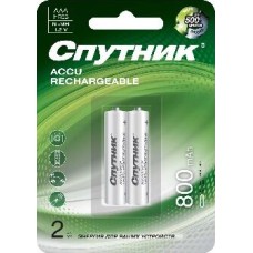 Аккумулятор СПУТНИК Аккумулятор NI-MH HR03 800 MAH