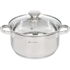 Кастрюля DANIKS QS-S-24 5,4л