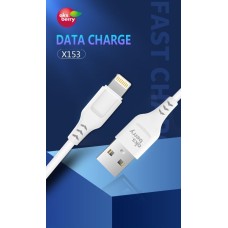 КАБЕЛЬ USB AM / 8PIN / 30PIN AKSBERRY (6900203280015) X153 для LIGHTNING 2.4 , белый