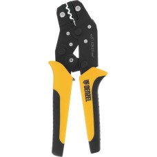 Клещи DENZEL Клещи для обжима неизолированных наконечников НК и НВ, разъемов РП, 0,25 - 2,5 мм2 17745