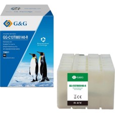 Картридж струйный G&G Картридж струйный GG-C13T865140-R T8651 черный (200мл) для Epson WF Pro WF-M5690DWF/M5190DW
