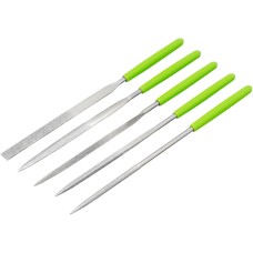 СИБРТЕХ Набор надфилей алмазных, 140 х 50 х 3 мм, 5 шт 158307