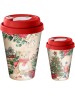 Стакан HOMVER Игрушки с крышкой 420мл с декором с клапаном (красный) 223137006/03