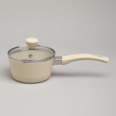 Ковш AGNESS 906-258 со стекл.крышкой 600мл 12*6см