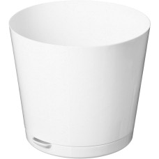 Горшок цветочный HOMVER Oregano D200мм, 4л с прикорневым поливом (мраморный) 221602633/01