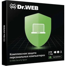 DR.WEB Антивирус Security Space 2 ПК 1 год Новая лицензия BOX [bhw-b-12m-2-a3]