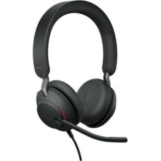 JABRA Гарнитура Evolve2 40, для контактных центров, накладные, проводные, черный [24189-999-999]