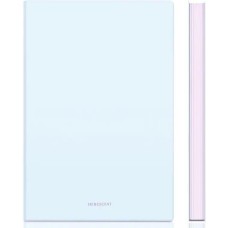 DELI Блокнот A5, 96л, в линейку, мягкая обложка, голубой [en140lblue]