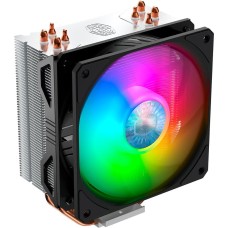 COOLER MASTER Устройство охлаждения (кулер) Hyper 212 ARGB, 4-pin, ARGB, 120мм, черный, retail [rr-2v2l-18pa-r1]