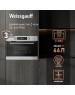 Духовой шкаф электрический WEISSGAUFF Духовой шкаф электрический OE 449 PDX, 44л, дверца с 3 стеклами, нержавеющая сталь/черный