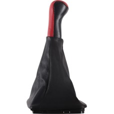 Ручки AZARD Ручка КПП Приора Рамка кожа в блистере /красный/