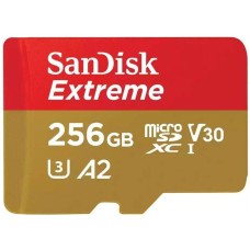 SANDISK Карта памяти Extreme PRO CF 160MB/s 256 GB VPG 65, UDMA 7. Цвет: черно-красный