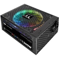 Блок питания THERMALTAKE Блок питания Toughpower iRGB PLUS 1250W Titanium /1250W/Fully Modular/Riing Duo/Full Range/Digital/80 Plus Titanium/EU/106% JP CAP/All Flat Cables