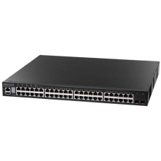 Коммутатор EDGE-CORE Коммутатор 48 x GE + 2 x 10G SFP+ ports + 1 x expansion slot (for dual 10G SFP+ ports) L3 Stackable Switch, w/ 1 x RJ45 console port, 1 x USB type A storage port, RPU connector, Stack up to 4 units,PoE Budget max. 780W ECS4620-52P