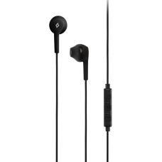 Наушники-гарнитура вкладыши TTEC Наушники-вкладыши RIO In-Ear Headphones with Built-in remote control. Цвет: черный