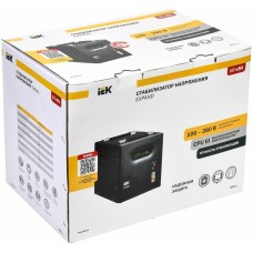 IEK Стабилизатор напряжения Expand, 8кВт черный [ivs21-1-010-11]