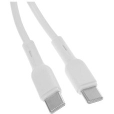 BORASCO Кабель USB Type-C (m) - USB Type-C (m), 3м, белый [52548]