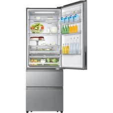 Холодильник HISENSE Холодильник двухкамерный RT641N4ACE Total No Frost, инверторный серый