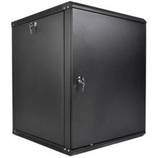 ЦМО Шкаф коммутационный ШРН-Эконом ШРН-Э-15.650.1-9005 настенный, стальная передняя дверь, 15U, 600x749x650 мм