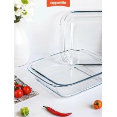 Форма APPETITE Форма стекл квадр 19,5x17x4,5см/0,9л ТМ