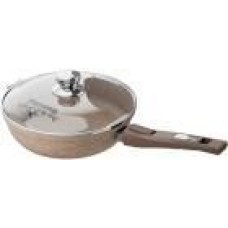 Мечта Гранит Brown 22 см, со съемной ручкой и стекл. крышкой (с022806)