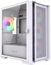 Powercase Alisio Micro X4W V2 LE, Tempered Glass, 4х 120mm ARGB PWM fans, белый, mATX [без встроенного хаба] (CAMCXW-A4-LE)