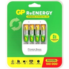 GP Зарядное устройство Basic CPB-2CR4, 4 шт. 1000мAч