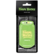 Ароматизатор FOAM HEROES FHD005 Foam Heroes Auramatica Сочная гуава - подвесной картонный ароматизатор