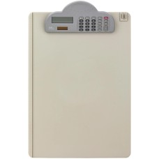 Планшет DELI Папка-планшет E9259 GRAY A4 полипропилен серый калькулятор