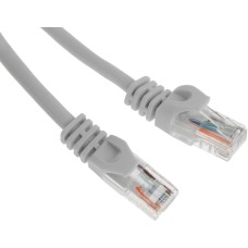 ITK Патч-корд PC01-C5EU-5M UTP RJ-45 вил.-вилка RJ-45 кат.5E 5м серый ПВХ (уп.:1шт)