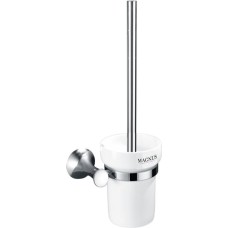 МАГНУС - Ёрш для унитаза, керамическая колба с креплением к стене 85162