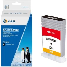 Картридж струйный G&G Картридж струйный GG-PFI030BK PFI-030BK черный (55мл) для Canon imagePrograf TA-20/30 TM-240/340