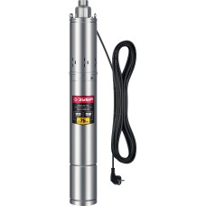 ЗУБР 900 Вт, 110 м напор, скважинный насос винтовой, корпус из нержавеющей стали (НСВ-75-110)