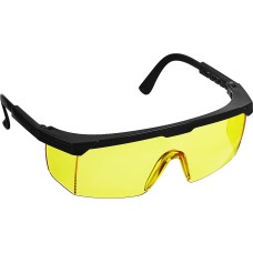 STAYER OPTIMA жёлтые защитные очки, открытые, оптический класс 1 (2-110453)