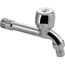 BRIMIX - Кран водоразборный, хромированный, 15 см от стены, металлокерамика 8836