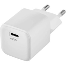 UBEAR Сетевое зар./устр. WC20WH01-AD 20W 3A (PD+QC) USB-C универсальное белый