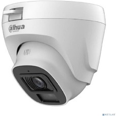DAHUA DH-HAC-T5E20P-A-0360B Уличная турельная HDCVI-видеокамера 2Мп; CMOS; 3.6мм; ИК 20м; микрофон; IP67; корпус: пластик