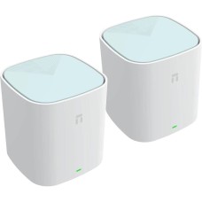 NETIS Бесшовный Mesh роутер Neme X30S, Wi-Fi 6, AX3000, 2.4/5ГГц, 2 LAN, 3 WAN/LAN, белый, 2 шт. в комплекте [neme x30s (2 pack)]