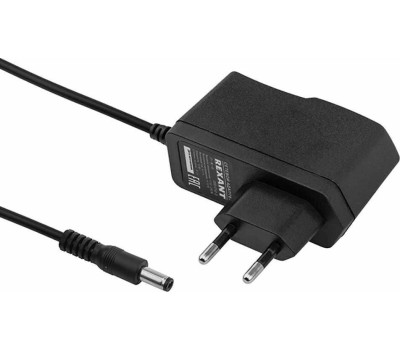 Блок питания REXANT (200-012-3) Источник питания 110-220 V AC/12 V DC 1 А 12 W с DC разъемом подключения 5.5х2.1, без влагозащиты (IP23)