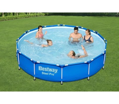 BESTWAY Бассейн каркасный 366х76 см, 6473 л, фильтр-насос в комплекте, 56681
