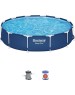 BESTWAY Бассейн каркасный 366х76 см, 6473 л, фильтр-насос в комплекте, 56681