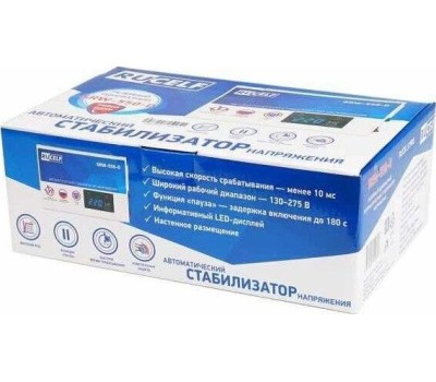 Стабилизатор напряжения релейный RUCELF SRW-550-D