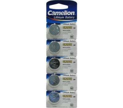 Элементы питания CAMELION (1595) CR2032-BP5