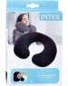 Подушка надувная INTEX Подушка надувная для шеи 36x30x10 см (велюр) Дорожная (в коробке) INTEX. Арт. 68675