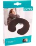 Подушка надувная INTEX Подушка надувная для шеи 36x30x10 см (велюр) Дорожная (в коробке) INTEX. Арт. 68675